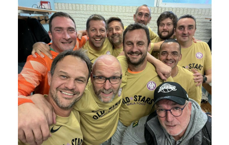 1er match de la saison des Old stars